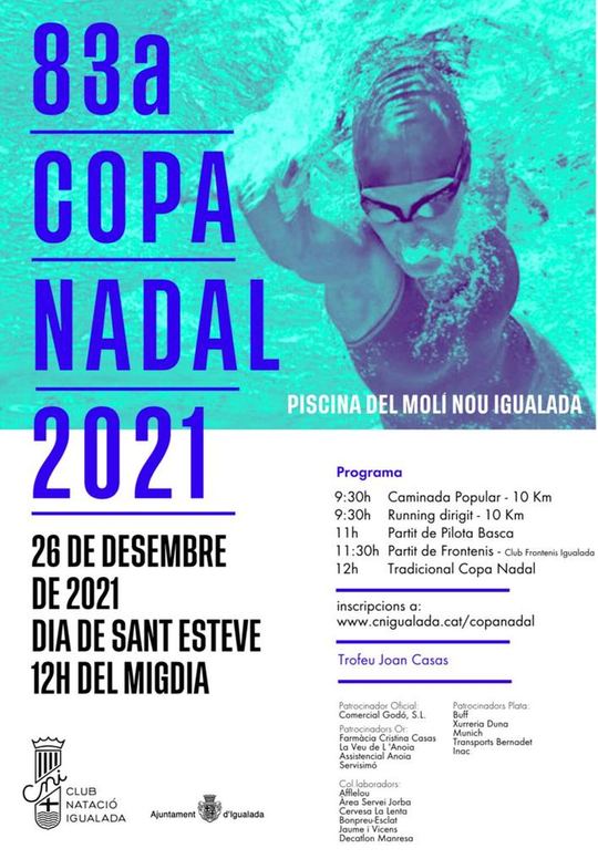 Cartell de la 83a Copa Nadal 2021 – Trofeu Joan Casas