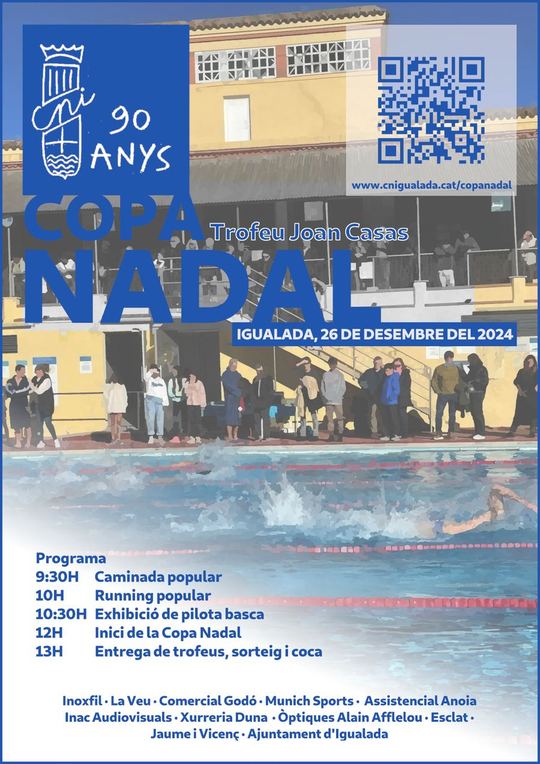 Cartell de la 86a Copa Nadal 2024 – Trofeu Joan Casas