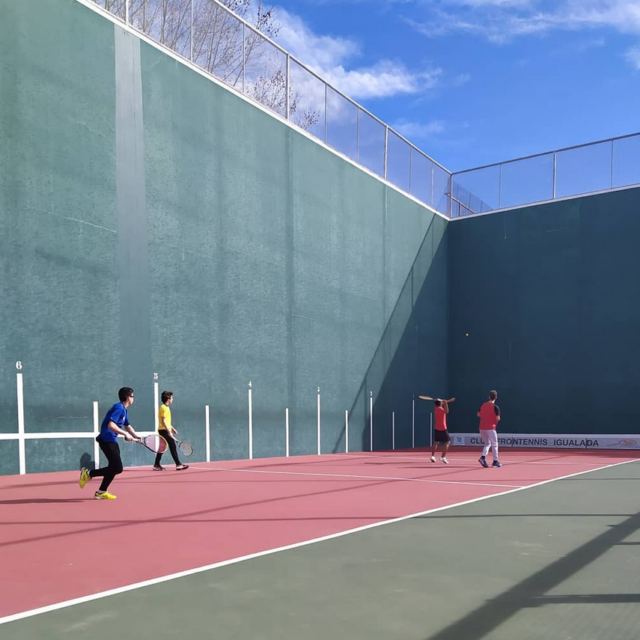 Exhibició de frontennis a la Copa Nadal